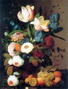 unknow artist Floral, beautiful classical still life of flowers.132 painting